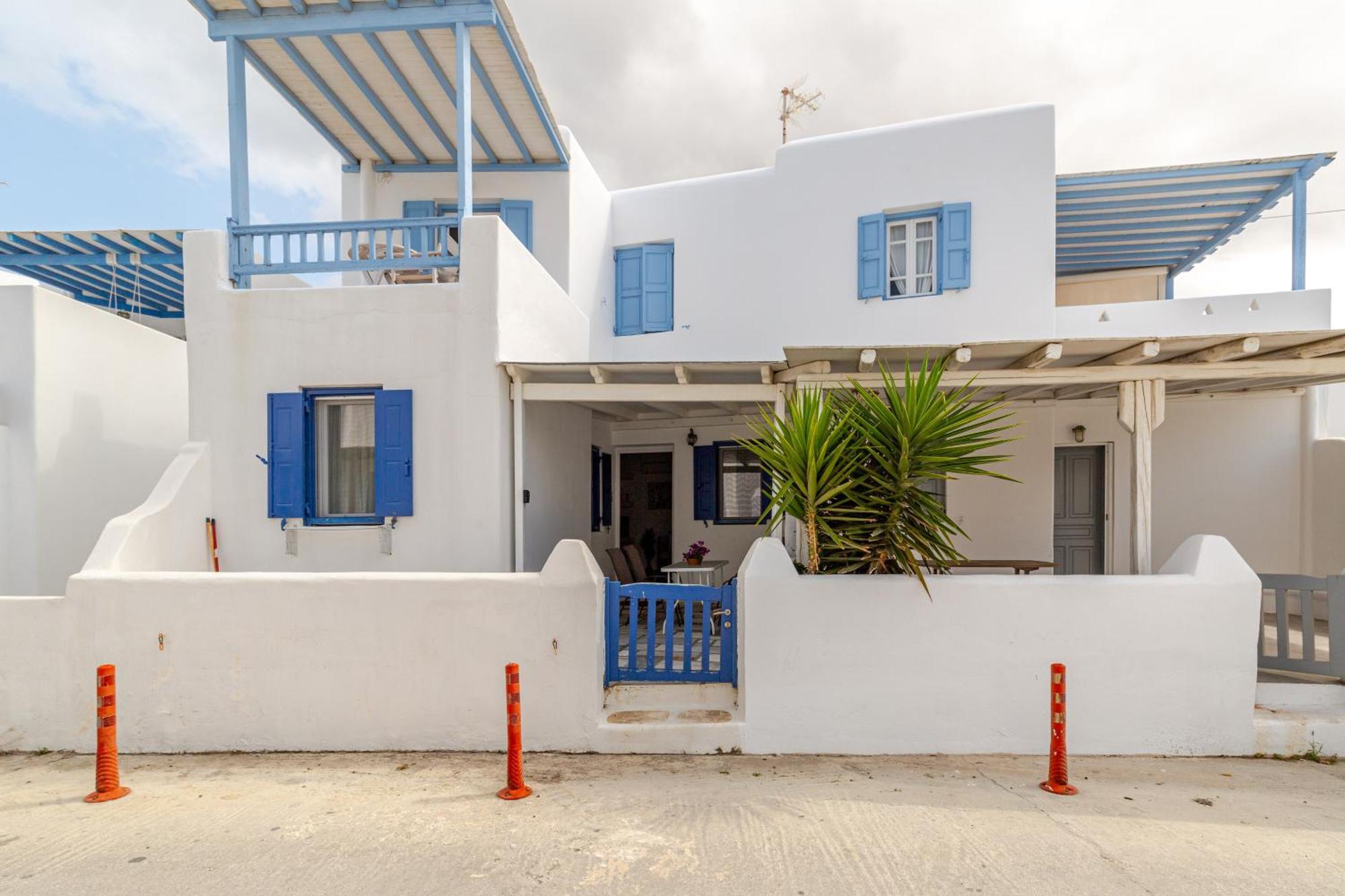 Elenitas Beach House In Ornos Zewnętrze zdjęcie